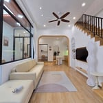 Rent of a cozy 3-storey house in Scandinavian vintage style, Hai Chau district, Da Nang, Vietnam